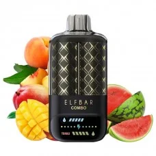 Одноразовая электронная сигарета Elf Bar Combo Peach Mango & Watermelon (Персик Манго & Арбуз) (25000 Затяжек)